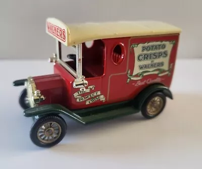 Lledo Promotional Models - Potato Crisps By Walkers - Red Delivery Truck • £1.99