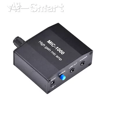 MIC-1000 High Quality Microphone Audio Amplifier Audio Signal Preamplifier 1000x • £21.06