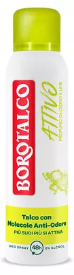 3x Borotalco Deodorant Spray 150 ML Active Cedar / Nail Files Made IN Italy • £33.42