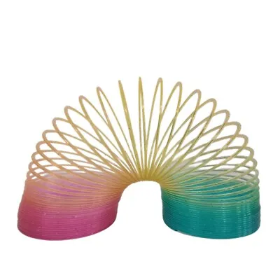 Spring Toy Rainbow Slinky Magic Coil Bouncing Kids Fun Stretchy Party SPRING • £5.99