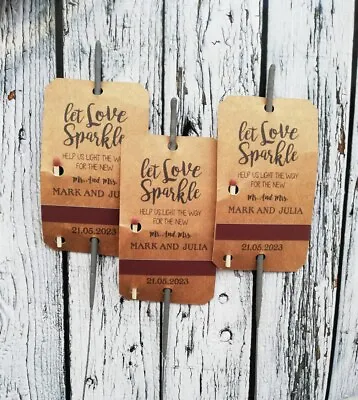 Sparkler Tags For Every Style Vintage Rustic Modern And More Elegant Sparkler • $49