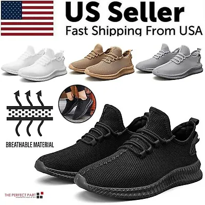 Running Shoes Sneakers Casual Men's Outdoor Athletic Jogging Sports Tennis Gym • $19.99