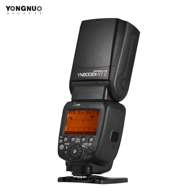 YONGNUO YN600EX-RT II 2.4G Wireless Flash Speedlite Speedlight For Canon Camera • £164.99