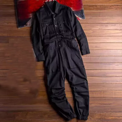 Men's Fashion Overalls Jumpsuits Cargo Pants One Piece Casual Suspender Trousers • $63.23