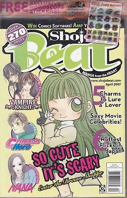 Shojo Beat (Vol. 3) #4 (in Bag) VF/NM; Viz | Horoscope Stickers - We Combine Shi • $59.99