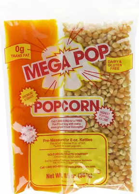 Gold Medal Mega-Pop Popcorn Kit 8 Oz 24 Count • $55