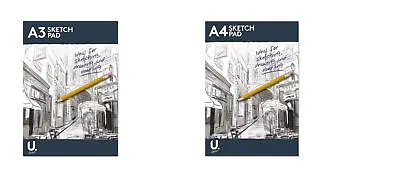 £3.29 • Buy A3 A4 Sketch Pad Book Artist Sketching Drawing Arts & Craft