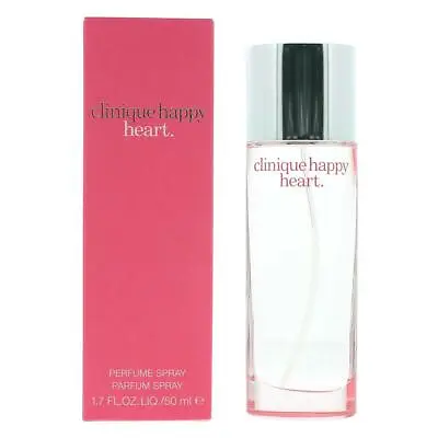 £37.95 • Buy Clinique Happy Heart Perfume Spray 50ml For Her - NEW. Women's Perfume
