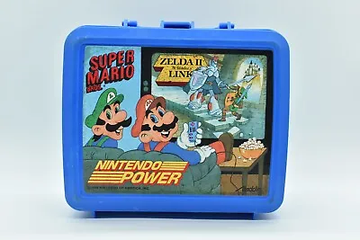 Super Mario Bros. - ZELDA II NINTENDO POWER LUNCHBOX 1989 Alladin CLEAN • $25