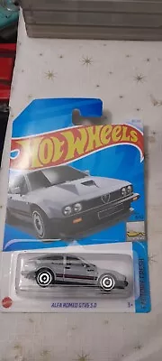 Hot Wheels 2023 Alfa Romeo GTV6 3.0 Grey Long Card  • $4