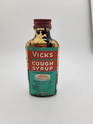 Vintage Medicine Vicks Medi-tating Cough Syrup • $18