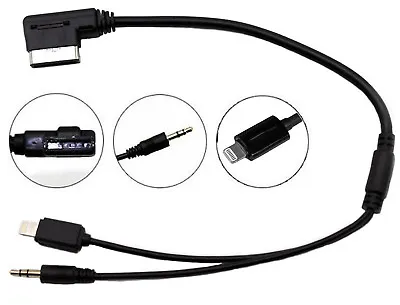 CT29AU09 VW MMi MDi Charge And Play IPhone Cable Golf Jetta Passat Tiguan Polo • $30.57