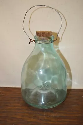 Vintage / Antique Glass Wasp Trap / Fly Catcher  / Bee  Embossed Logo • $87.79