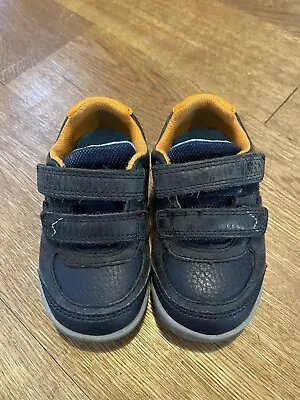 Clarks Baby Leather Shoes Size 4.5 F (20.5 EU) • £0.99