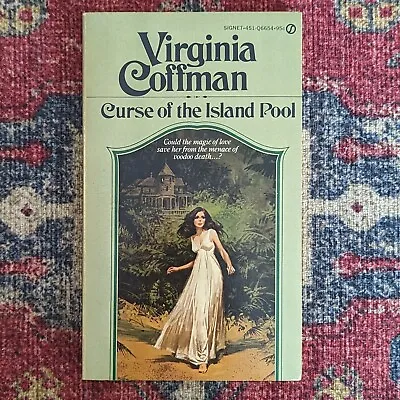 Coffman Curse Of The Island Pool Gothic Romance Horror Vintage Paperback Book • $20