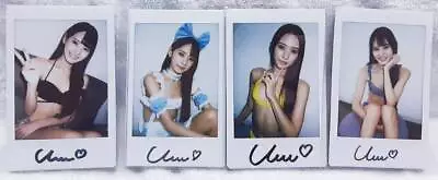 Super Cute Umi Yakake Autographed Instax Set Of 4 7 Cheap • $187.64