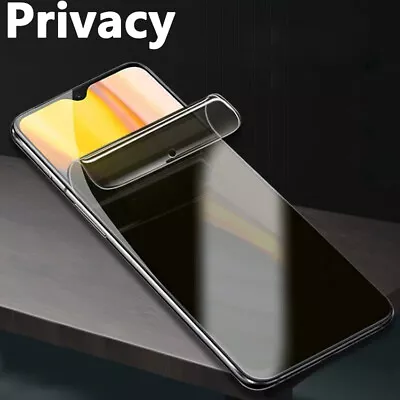 Anti Peeping Spy Hydrogel Screen Protector For Oneplus 5/6/7/8T Pro Protective • $3.49