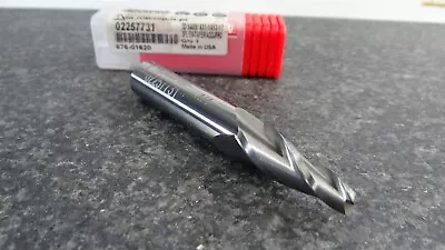 New! Accupro Solid Carbide 3 Flute Tapered End Mill 7° X 9/16  #02257731 • $9.95