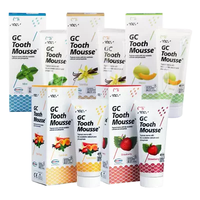 GC Tooth Mousse 40g Choose Vanilla Mint Tutti-Frutti Strawberry Melon • $37.24