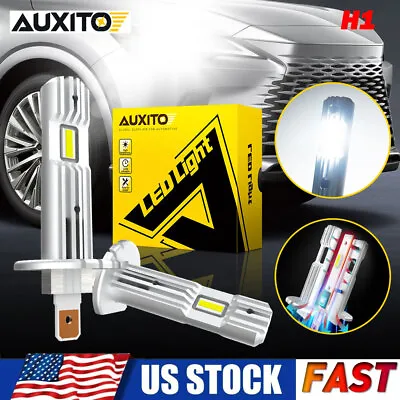 AUXITO H1 Super White 30000LM High Power LED Headlight Bulbs Hi Lo Beam Combo 2 • $22.79