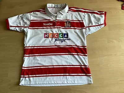£9.99 • Buy Wigan Warriors 2010-11 HOME RUGBY Shirt Jersey Trikot KooGa XXL 48”