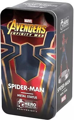 Marvel Infinity War SPIDER-MAN Heavyweights 1:18 Die-Cast Metal Statue Eaglemoss • $15.99