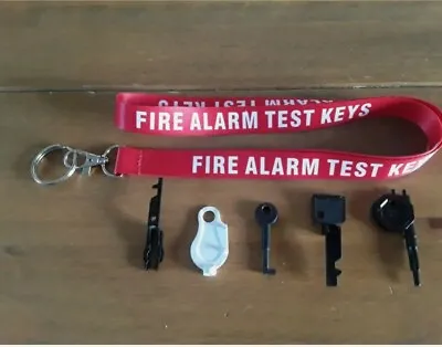 Fire Alarm Test Keys & Lanyard • £6.99