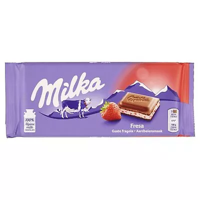 Milka Strawberry Yoghurt Chocolate - 3.2oz • $7.66