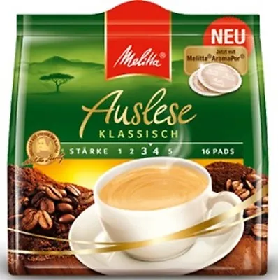 2 X 16 Coffee Pods MELITTA AUSLESE Classic  New From Germany • $16.95