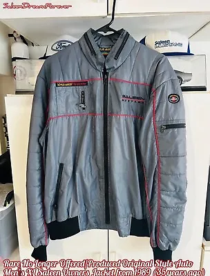 RARE MEN’s XL SALEEN OWNERS JACKET FRM 1989 MUSTANG GT FORD 5.0 SSC SC GT COBRA • $525