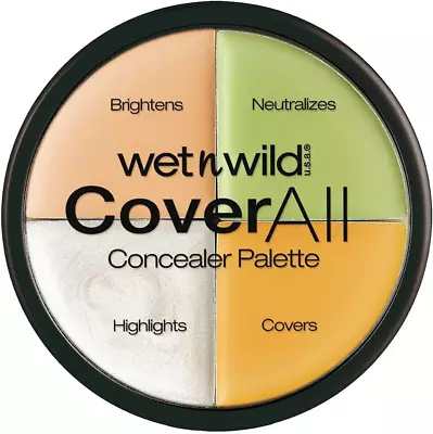 Wet N Wild Coverall Concealer Palette Color Commentary 6.5G Style Name:Conc... • $32.92