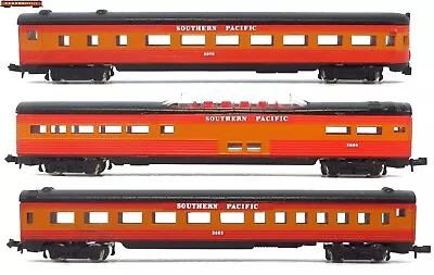 Model Power N Gauge 85ft Coaches Options In Southern Pacific Livery • £15