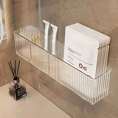 35.6cm Bathroom Shelves Kitchen Wall Shelf Shower Rectangle Storage Rack • $21.04