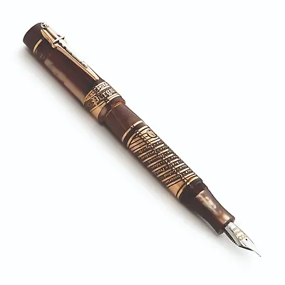 Marlen Dante Alighieri - Purgatorio Limited Edition Fountain Pen 18K Gold Nib • $1749