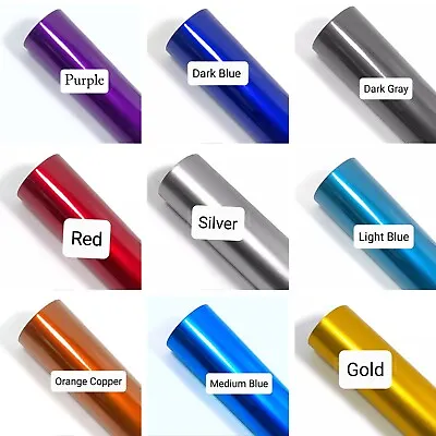 Gloss Glacier Metallic Vinyl Car Auto Vehicle Wrap Film Sticker Decal Sheet Roll • $82