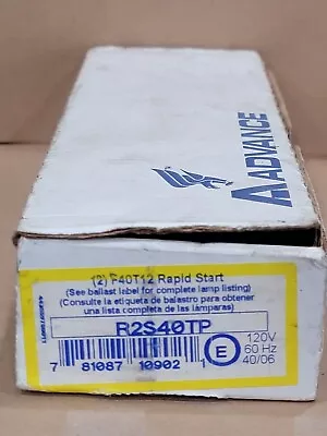 Advance Ballast - R2S40TP - Mark III - (2)-F40T12 - Rapid Start 120V - QTY 2 • $55