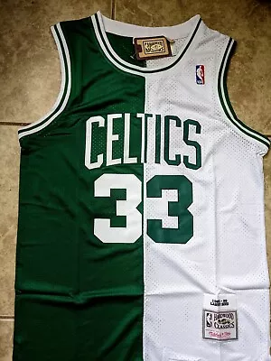 Boston Celtics Jersey #33 Larry Bird Throwback Jersey US Seller • $49.99