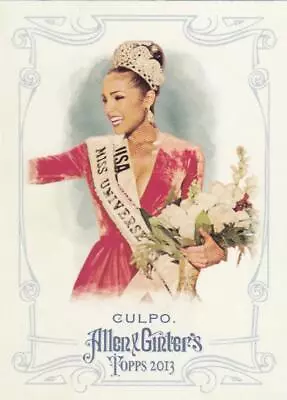 2013 Topps Allen And Ginter #124 Olivia Culpo Baseball Card Miss Universe 20150 • $2.49