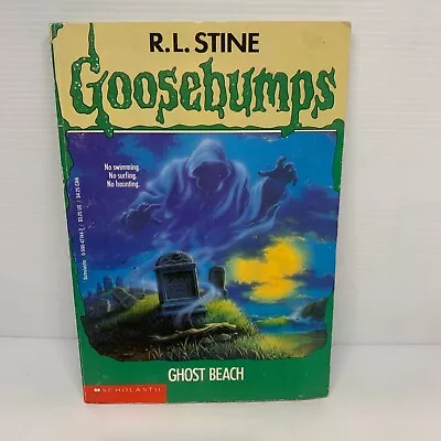 Ghost Beach By R.L. Stine Goosebumps (Paperback Book) Fantasy Suspense • $9.99