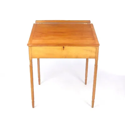 Antique Lift Top Desk Slant Top Maple 19th C • $375