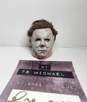 Halloween 78 Michael Myers Custom 1/6 Headsculpt Ones Customs Tots • $285