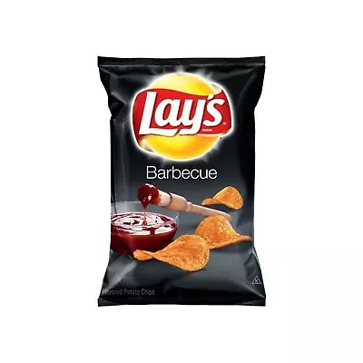 LAY'S Chips BBQ Barbecue Flavour Large Bag 135g Lays • £9.70