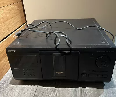 Sony MegaStorage MULTI 200-Disc CD Player  Carousel Changer CDP-CX225 Read Desc* • $70