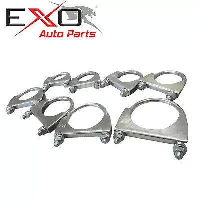 $9.99 • Buy 1  Up To 2.75  Inch U Bolt Ubolt Clamp Car Exhaust Muffler Pipe Tube 