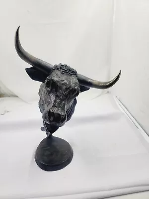 Mark Hopkins Bronze Bull 16x13 In. 813 Of 950 • $499.99