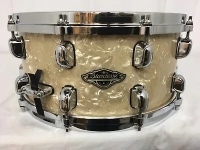 Tama Starclassic Walnut/Birch 14  X 6.5  Deep Snare Drum/Vintage Marine Pearl • $419.95