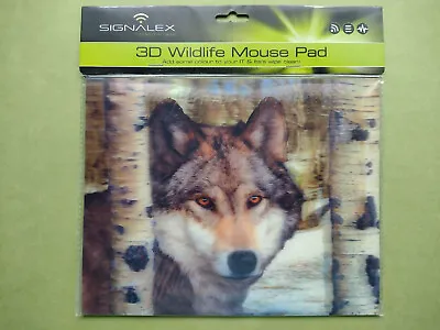 3D Wildlife Mouse Pad - Wolf - FREE POSTAGE • £3.99