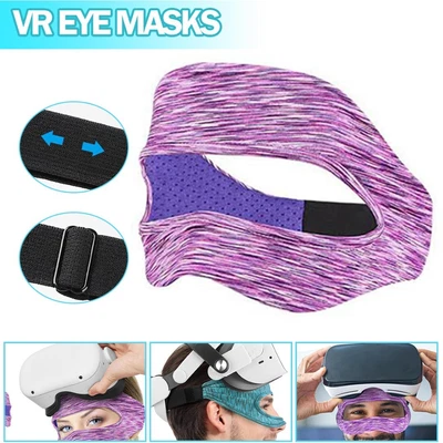 $13.51 • Buy Breathable Home VR Eye Mask Cover Sweat Band For Meta Oculus Quest 2 VR Headset