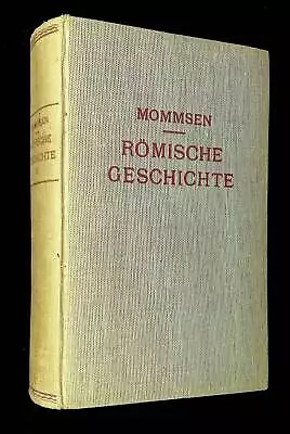 Theodor Mommsen / Romische Geschichte Funfter Band--Die Provinzen Von Caesar Bis • $35