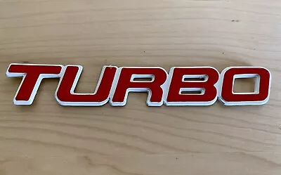 VW BUG BUS GTI JETTA  TURBO  Badge Emblem  NEW • $22.50